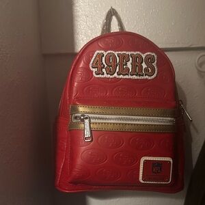 Loungefly San Francisco 49ers mini backpack
